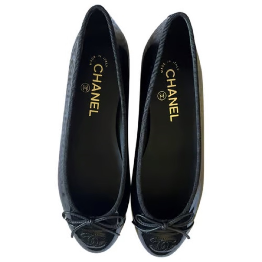 Chanel Black Ballet Flats